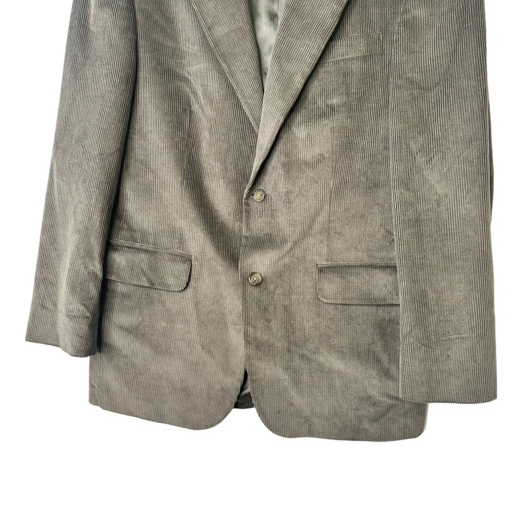 Lands End Corduroy Blazer Jacket Size 40R Mens - Picture 5 of 11